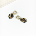 Os novos brincos pingente de leopardo exclusivos, joias, brincos femininos